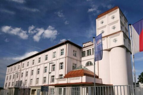 MHM Prague with 2 flags